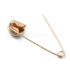 Английские булавки из сплава и стекла&nbsp;AJEW-WH0323-29D