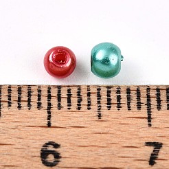 Peinture cuite perles de verre nacré&nbsp;HY-Q003-3mm-M01