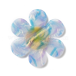 Двухцветные акриловые большие подвески&nbsp;OACR-B008-D02