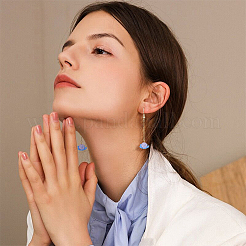 Hobbeasy 80 шт. 8 стильные прорезиненные непрозрачные акриловые шапочки для бусин&nbsp;ACRP-HY0001-03