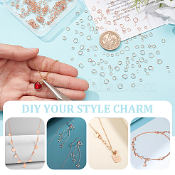 420 шт. 6 стиля соединительных колец из нержавеющей стали 304 STAS-UN0022-82