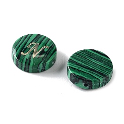 Perline di malachite sintetiche&nbsp;G-A238-01N
