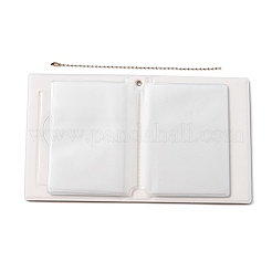 Mini albums photo pvc 32 poche 3 pouces&nbsp;AJEW-WH0248-133C