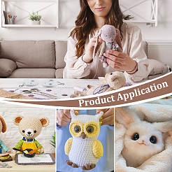 Акриловые безопасные инструменты для измерения размера глаз&nbsp;AJEW-BC0008-29B