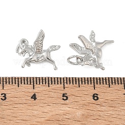 Latón micro pavimenta claro cubic zirconia encantos&nbsp;CU-CBAC675-04P