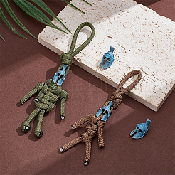 4 шт. латунные бусины для шлема&nbsp;FIND-UN0007-84BL