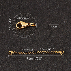 Удлинитель цепи из нержавеющей стали 304&nbsp;STAS-UN0006-59G