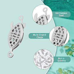 100 комплект застежек-коробочек из нержавеющей стали 304 STAS-DC0012-95