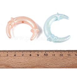 Perle acriliche opache con placcatura UV luminosa&nbsp;OACR-N160-46