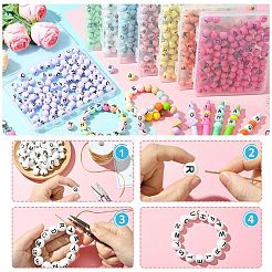 Perline in silicone 104 pz 26 stili&nbsp;SIL-SZ0003-40G