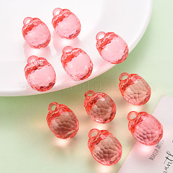 Осенняя тема прозрачные акриловые подвески&nbsp;TACR-T024-04B-910