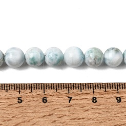 Larimar naturale perline fili&nbsp;G-B156-A01-8mm-01