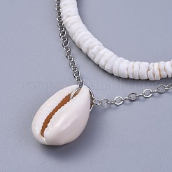 Ensembles de collier de coquille&nbsp;NJEW-JN02410