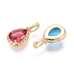 Подвески из латуни и циркония&nbsp;KK-T073-33G