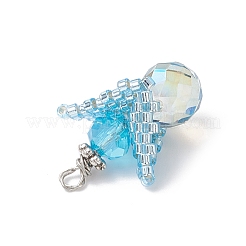 Стеклянные подвески&nbsp;PALLOY-MZ00954-03