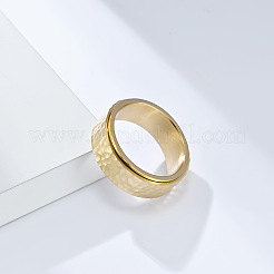 Strukturierte Fingerringe aus Edelstahl 304&nbsp;FS-WG2C156-09