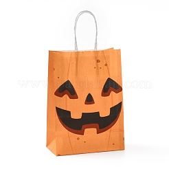Sacchetti regalo in carta kraft a tema halloween&nbsp;CARB-A006-01I