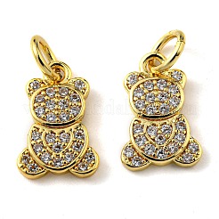 Стойки обшивки латунь микро проложить кубическую прелесть диоксида циркония KK-D036-02G