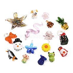 Подвески лэмпворк ручной работы LAMP-XCP0001-05