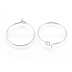 Фурнитура для сережек-колец из хирургической нержавеющей стали 316&nbsp;X-STAS-P221-01D-P