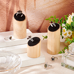 3 размер деревянного кольца для ювелирных изделий RDIS-WH0011-13A