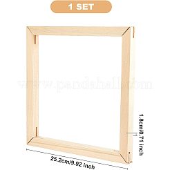 Barelle in legno massello&nbsp;DIY-WH0188-15C
