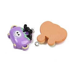 Подвески из непрозрачной смолы на хэллоуин&nbsp;RESI-C062-02