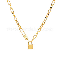 Love Lock из нержавеющей стали подвеска-скрепка цепочка ожерелье для женщин FS-WGF94E3-01