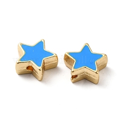 Рейка покрытие сплава эмалевые бусины ENAM-F146-19G-03