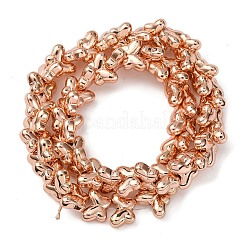 Стеклянные бусины с гальваническим покрытием &nbsp;EGLA-H109-06