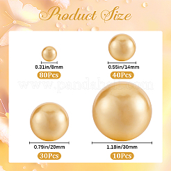 Абс пластиковые жемчужные бисера&nbsp;KY-GF0001-51B