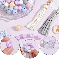 Набор для самостоятельного изготовления брелока со словом «любовь» DIY-SC0022-53