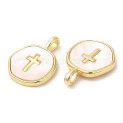 Стойки с латунными подвесками с ракушкой&nbsp;X-KK-Q775-01G