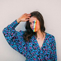 5шт. 5 стиля стеклянная тройная призма&nbsp;GLAA-FH0001-79