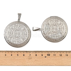 Подвески-медальоны из нержавеющей стали 316&nbsp;STAS-K321-19P