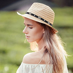 4 pz 4 stili fasce per cappelli in similpelle&nbsp;DIY-CA0008-02