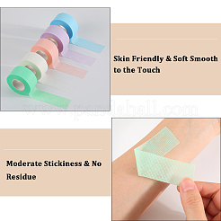 5 рулон 5 цвета нетканые материалы клейкая лента для наращивания ресниц AJEW-GF0010-52