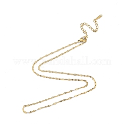 Ожерелье из цепочек из нержавеющей стали 304 для мужчин и женщин NJEW-N050-A05-G20