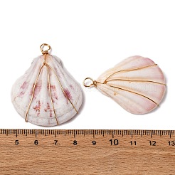 Подвески из натуральных раковин гребешка&nbsp;PALLOY-JF01209