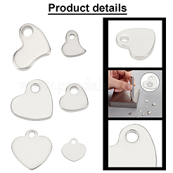 120 шт. 6 стиля 201 подвески из нержавеющей стали&nbsp;STAS-PH0005-61