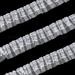 10 м хлопкового плиссированного цветочного кружева&nbsp;OCOR-CY0002-28B