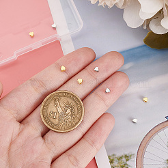 8 шт. 2 цвета 925 бусины из стерлингового серебра STER-PH0001-65