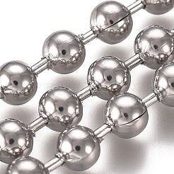 Chaînes à billes en acier inoxydable 304 de 3.28 pied&nbsp;X-CHS-E021-13A-P