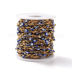 Эмалированная рука хамса с цепями от сглаза&nbsp;CHS-G023-02G-02