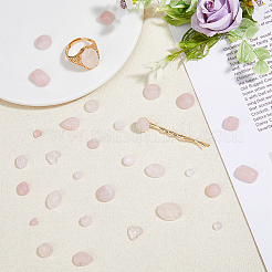 32 шт. 12 стиля натурального розового кварца кабошоны G-FH0002-18