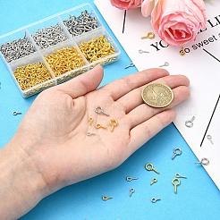 750 шт. железные скобы для крепления колышков с винтовым ушком&nbsp;IFIN-YW0003-89