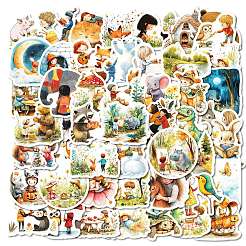 50 шт. бумажные наклейки на тему сказок и мультфильмов&nbsp;LS-STIC-C012-14