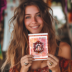 Пластиковые штампы пвх DIY-WH0296-0033