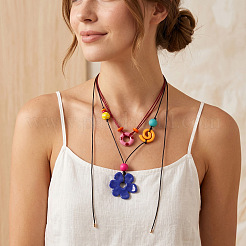 Collier double rang pour femme&nbsp;WG7D97B-01