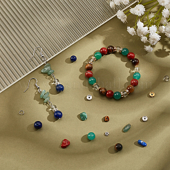 Набор для самостоятельного изготовления украшений из смешанных каменных бусин DIY-FH0004-02
